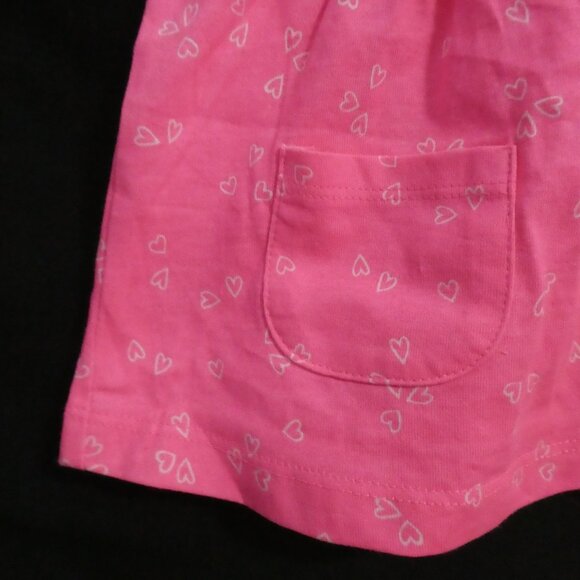 CARTER'S - Just One You | 3M | Cute Pink Baby Dress with Hearts | NWT - Picture 7 of 16